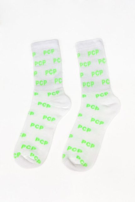 PCP Unisex Κάλτσες Μοτίβο Fluo Κίτρινο