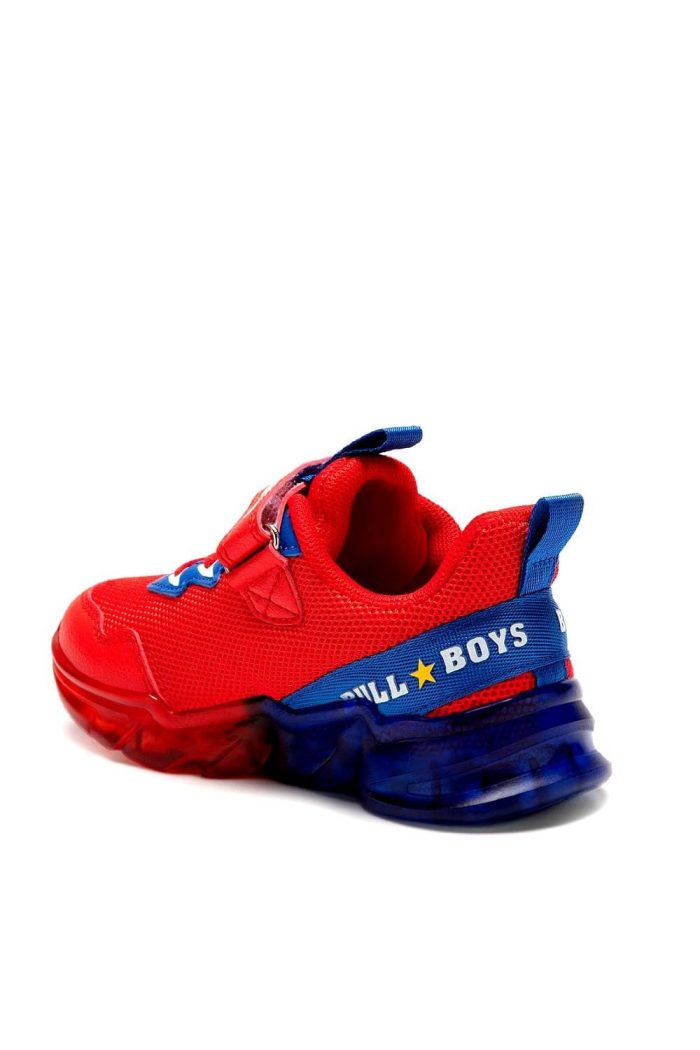 BULL BOYS sneakers Pterodattilo φωτάκια κόκκινο