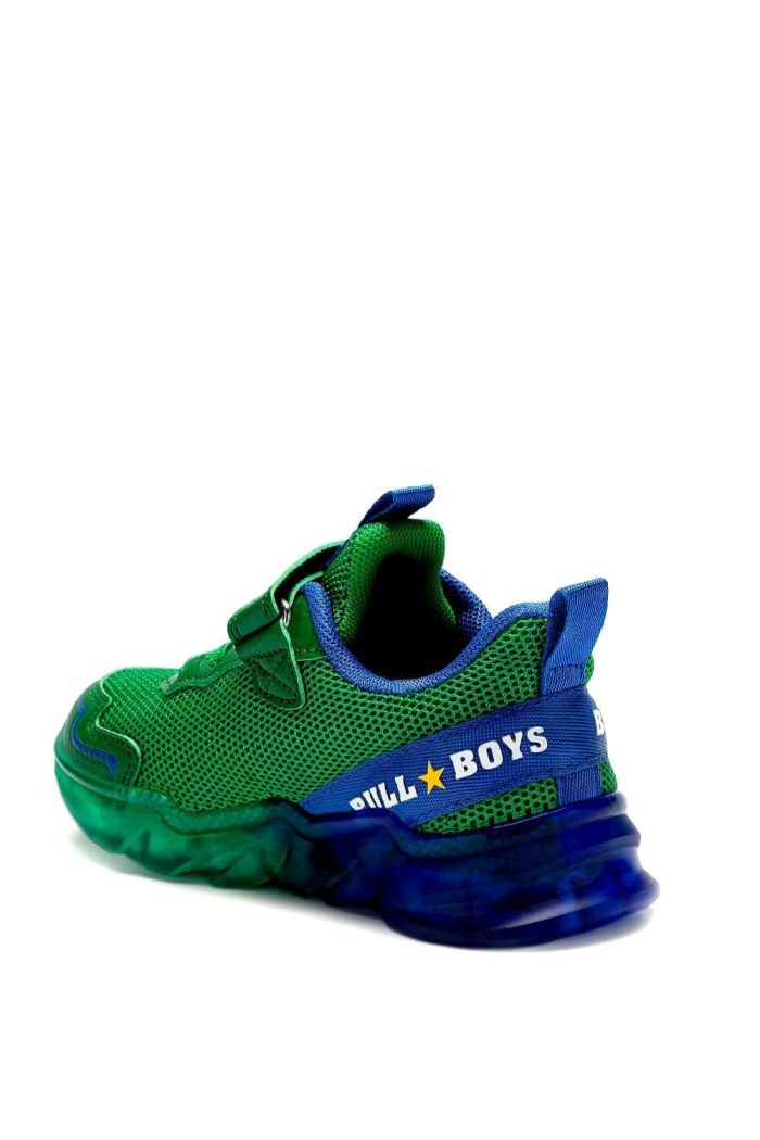 BULL BOYS sneakers Spinosauro φωτάκια πράσινο