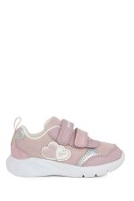 GEOX sneakers καρδούλες ροζ