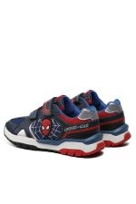 GEOX sneakers spiderman μπλε-κόκκινο