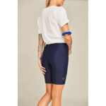 PCP Biker Shorts Amaryllis Dark Blue Mat