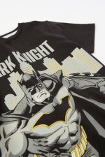 Ζippy Kids T-shirt Batman μαύρο