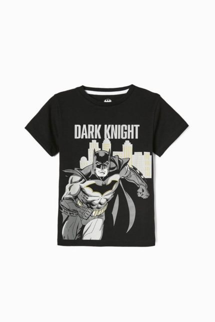 Ζippy Kids T-shirt Batman μαύρο