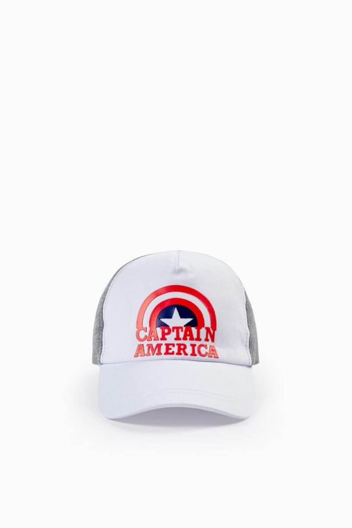 Ζippy Kids καπέλο Captain America γκρι
