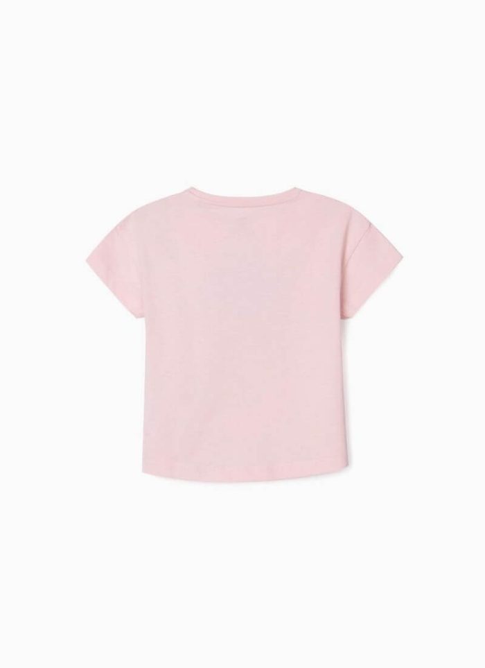 Ζippy Kids κοντομάνικο t-shirt φράουλα ροζ