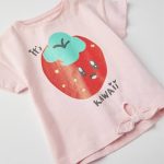 Ζippy Kids κοντομάνικο t-shirt φράουλα ροζ