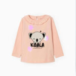 Zippy Kids μπλούζα bebe Koala παγιέτα ροζ
