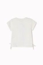 Ζippy Kids μπλουζάκι για κορίτσια SEAHORSE λευκό