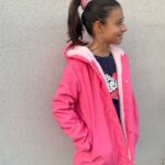 Ζippy Kids παρκά κουκούλα ροζ