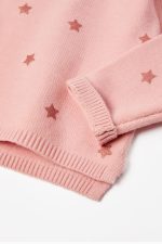 Zippy Kids πουλόβερ αστεράκια ροζ