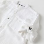 Ζippy Kids πουκάμισο b&s αγόρι λευκό