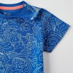 Zippy Kids σετ δυο t-shirt baby αγόρι μπλε κοραλί