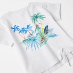 Ζippy Kids set μπλούζα σορτς κορίτσι λευκό κοραλί