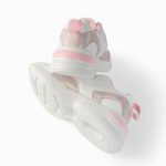 Zippy Kids sneakers superlight runner λευκό-ροζ
