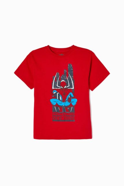 zippy-kids t-shirt Spiderman κόκκινο