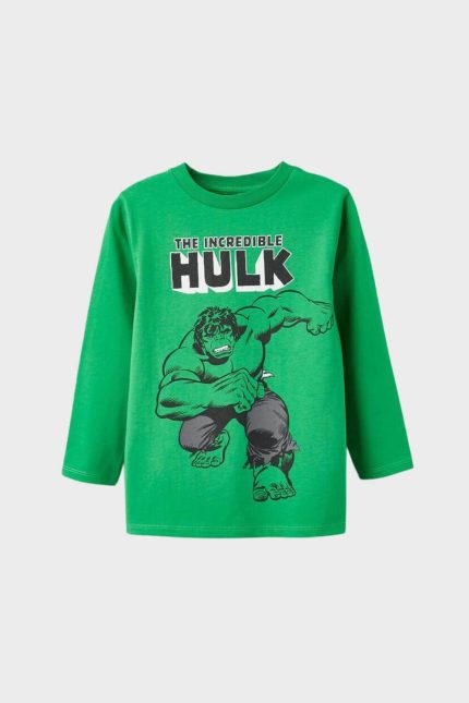 Zippy-kids μπλούζα Hulk πράσινο