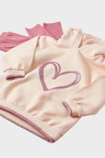 Zippy-Kids σετ 'HEART' baby ροζ